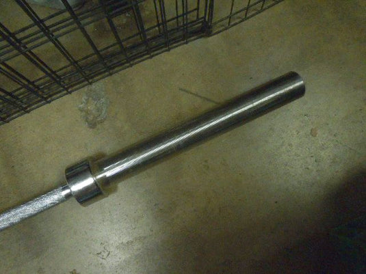 Used Olympic Chrome Straight Bar 7'