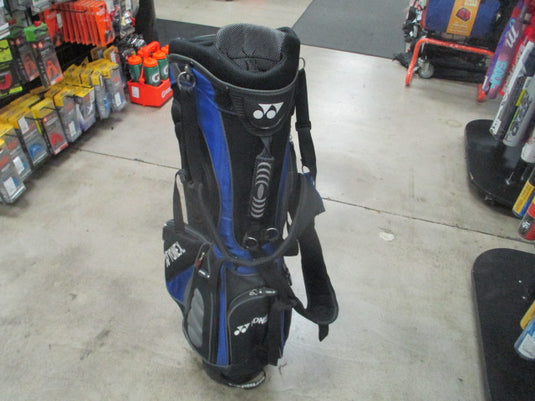 Used Yonex Black/Blue Golf Stand Bag