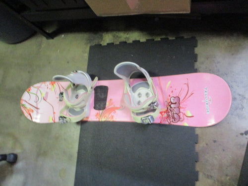 Used 5150 Mini Empress Junior Snowboard w/ 5150 Bindings Size 118cm