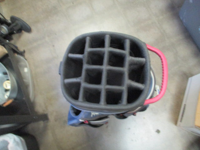 Load image into Gallery viewer, Used Ping Traverse Navy Black Cart Bag Golf Bag
