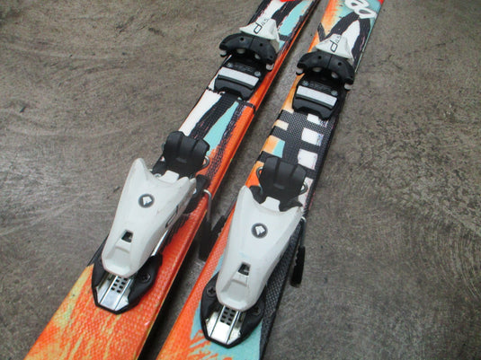 Used Head Residue 75 118CM Junior Downhill Skis W/ D 4.5ac Bindings