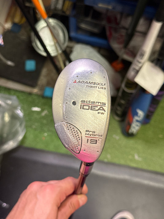 Heavy use Adams Golf Idea Tight Lies FW Pro Hybrid 19º Right Hand 3 Hybrid