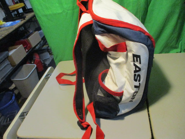 Load image into Gallery viewer, Used Easton Red White Blue Jr Baseball Back pack
