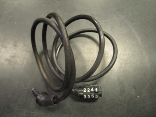 Used Bike Combination Cable Lock