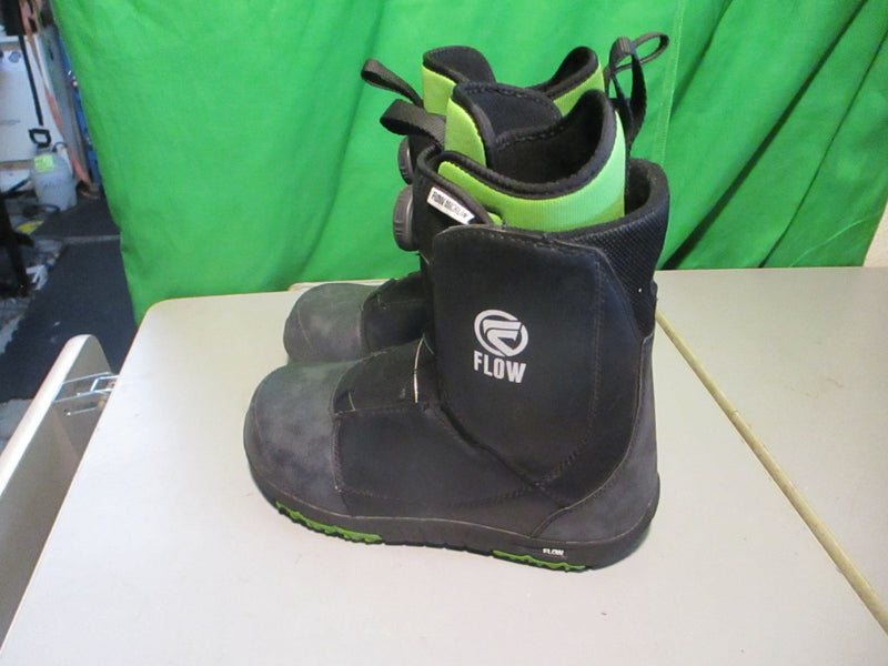 Load image into Gallery viewer, Used Flow Micron Size 5 BOA Snowboard Boots
