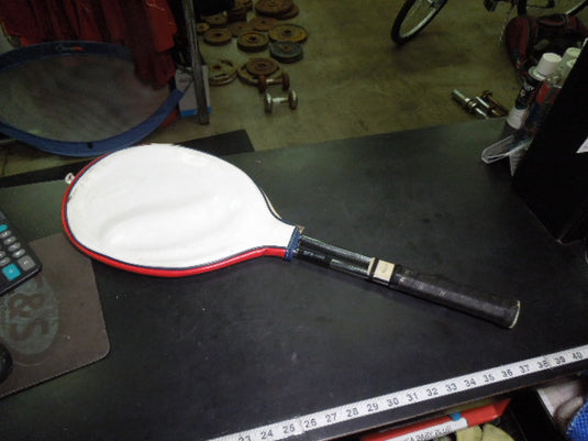 Used Slazenger SFS-100 Tempered Steel Tennis Racket with Sleeve