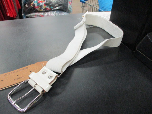 Load image into Gallery viewer, Used Champro Adult White Baseball Belt
