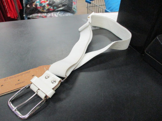 Used Champro Adult White Baseball Belt