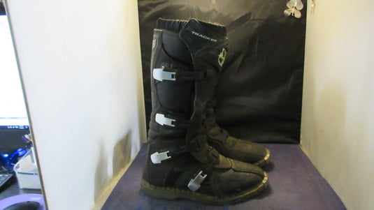Used Fox Racing Tracker Motorcross Boots Adult Size 8 - Wear & Needs New Buckle