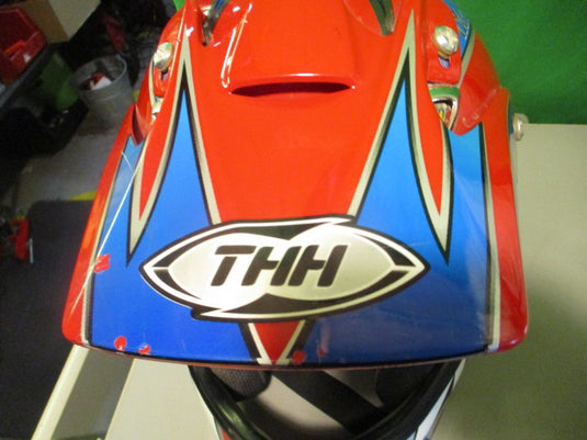 Used THH TX10 Size Medium 57-58CM Motorcross Helmet