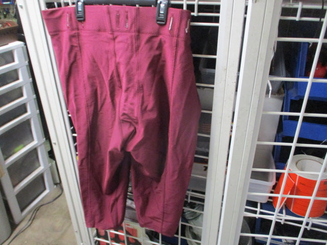 Load image into Gallery viewer, Used Adult Maroon Football Pants No Pads (size not marked)
