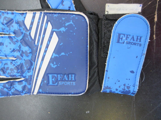 Used Efah Sports Soccer Goalie Gloves - Size 8
