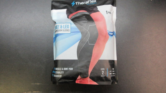 TheraFlex Performance Compression Leg Sleeve - Size Small - 1 Pair