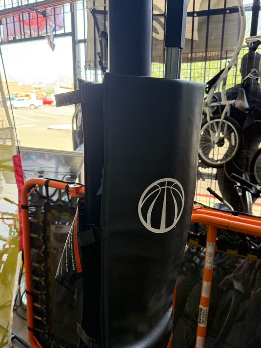 Used Freestanding Basketball Hoop Pole Padded Cover
