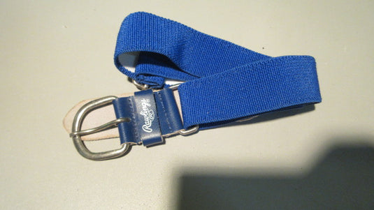 Used Rawlings Royal Blue Youth Baseball Belt