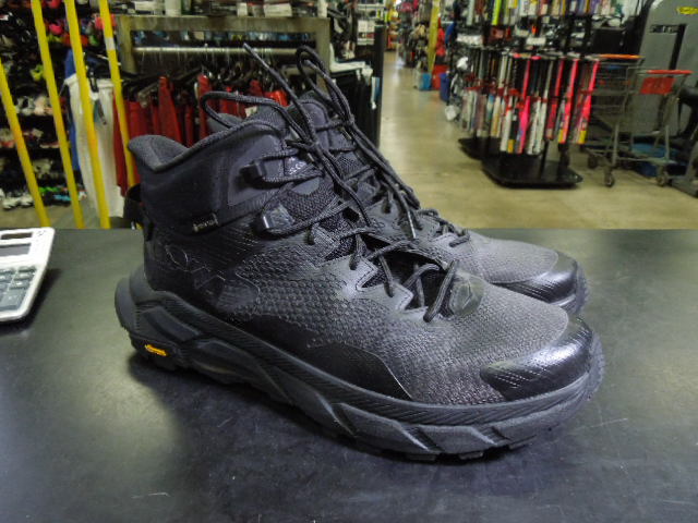 Load image into Gallery viewer, Lightly Used Hoka Men's Trail Code GTX Hiking Trail Runners Size 12D
