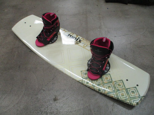 Used Ronix Faith Love Hope 136cm Wakeboard w/ Hyperlite Jinx Bindings