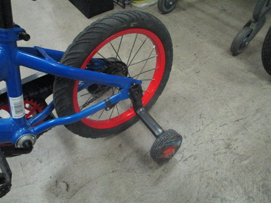 Used Huffy Marvel Spider-Man Kids 16" Bike W/ Training Wheels