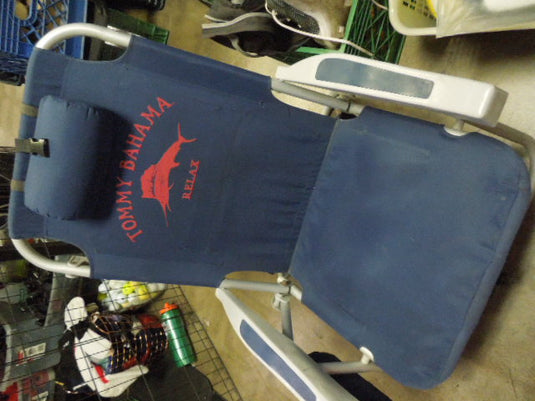Used Tommy Baham Fold Out Beach Lounge Chair