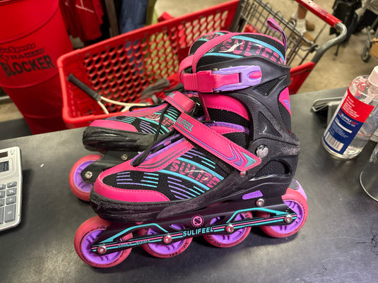 Used Sulifeel In-Line Skates Size 4-7