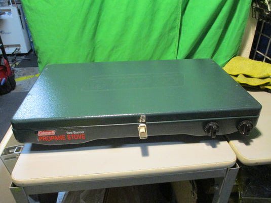 Used Coleman Two Burner Propane Stove