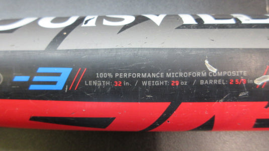 Used Louisville Slugger 918 Prime 32" -3 BBCOR Composite Baseball Bat