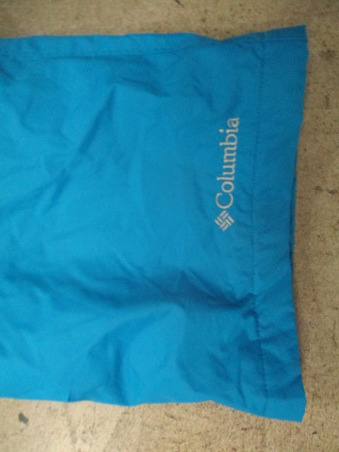 Load image into Gallery viewer, Used Columbia Blue Snow Pants Size Small
