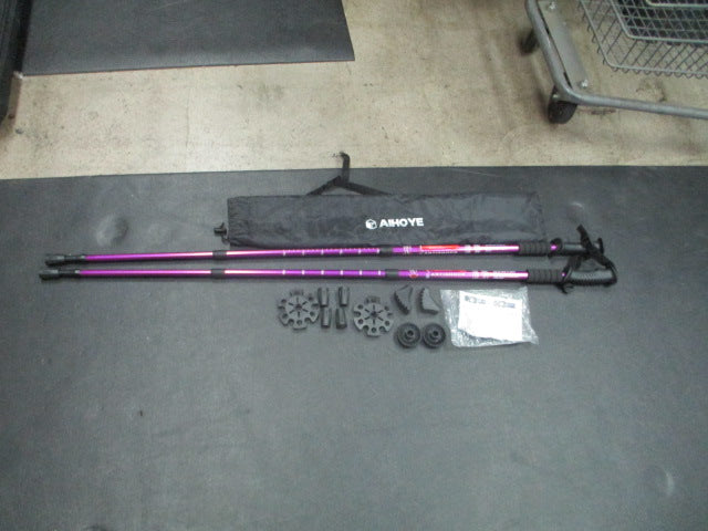Load image into Gallery viewer, Used Aihoye Trekking Poles Aluminum  Collapsible Lightweight - Set Of 2

