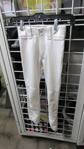 Used Mizuno Elastic Bottom Pants Youth Size Small - stained and worn knees