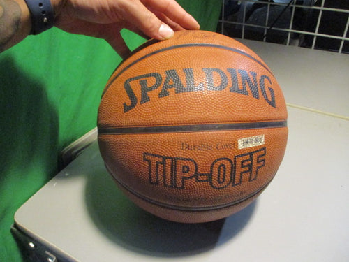 Used Spalding Tip - Off Durable Cover Official Size Basketball