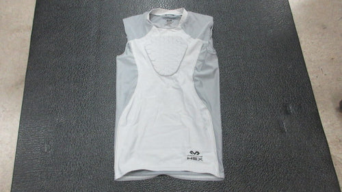 Used McDavid Youth Medium Compression Padded Football Sleeveless Shirt
