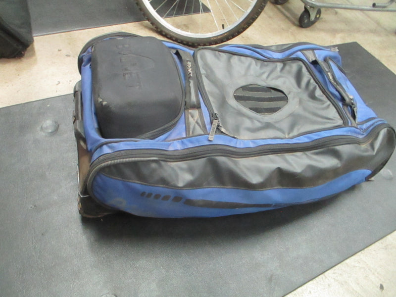 Load image into Gallery viewer, Used Bownet Baseball Softball Commander Wheeled Catchers Bag
