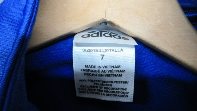 Load image into Gallery viewer, Used Adidas Kids Track Jacket Full Zip - Size 7
