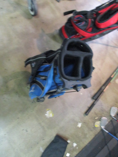 Load image into Gallery viewer, Used USKG JR Stand Golf Bag Blue
