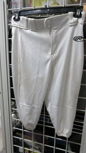 Used Rawlings Baseball Pants Knickers White Size XL