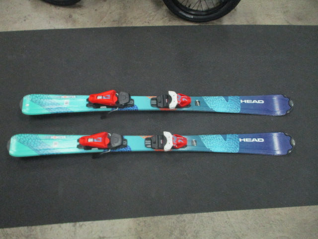 Load image into Gallery viewer, Used Head Monster 125cm Jr Downhill Snow Skis
