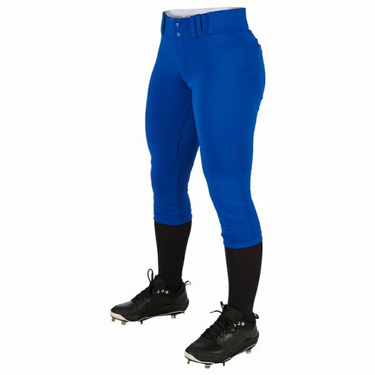 New Champro Tournament Traditional Softball Pants Youth Size Small- Royal Blue