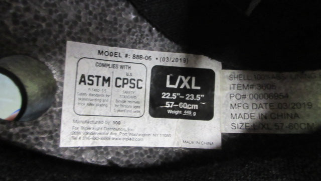 Load image into Gallery viewer, Used Triple Eight NYC Bicycle Helmet - Size L/XL
