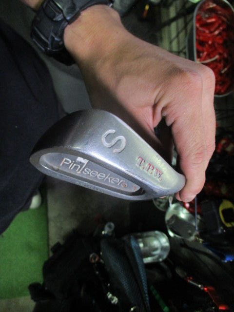 Load image into Gallery viewer, Used Pinseeker TPW 8pc Right Hand Iron Set 3-9i and P/Sw Missing 6i
