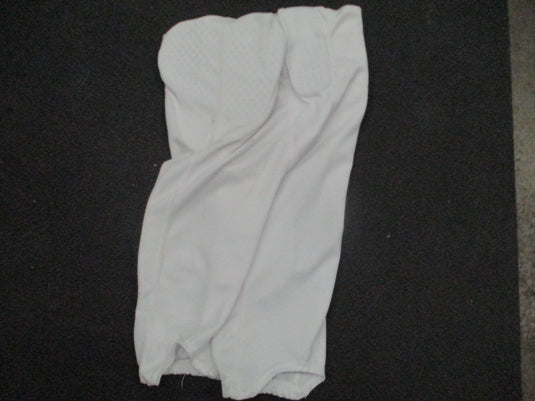 Used Champro White 7 Pad Football Pants Size Youth XL