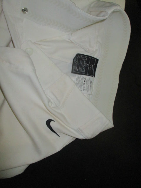 Used Nike Open Bottom Pants Size XL in White