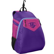 New Louisville Slugger Genuine V2 Stick Pack Backpack - Pink/Purple