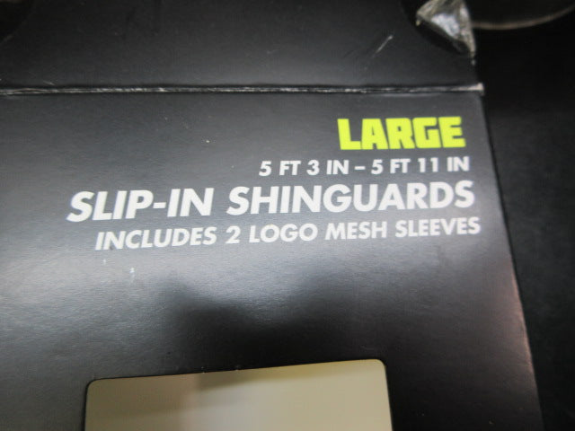 Load image into Gallery viewer, Used Umbro Slip-In Soccer Shin Guards - Size Large
