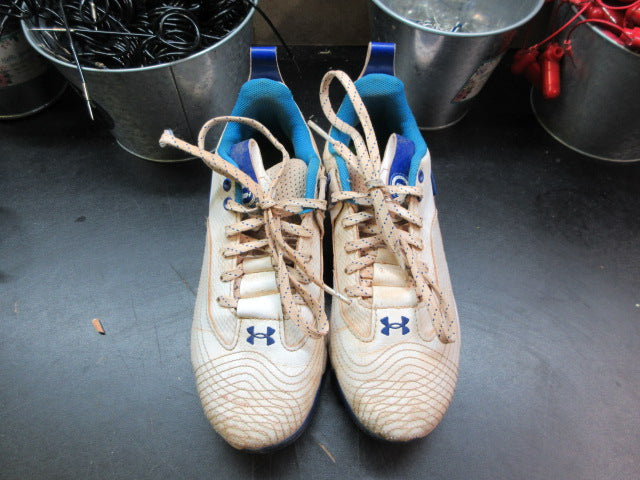 Load image into Gallery viewer, Used Under Armour Harper Baseball Cleats - Size Youth 2
