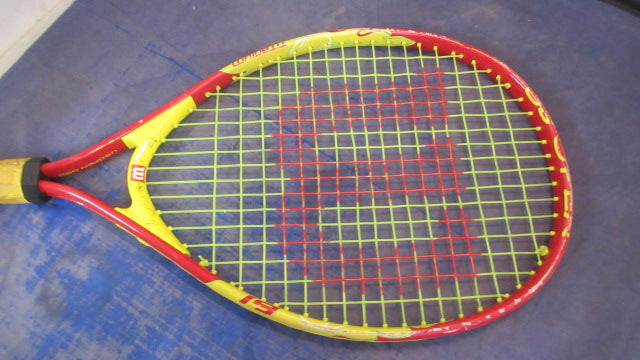 Load image into Gallery viewer, Used Wilson Titanium 19&quot; Junior Tennis Racquet - has wear
