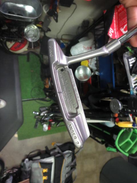 Like New PING Anser 2 Karsten 85068 Satin Nickle Finish Right Hand Blade Putter