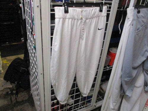 Used Nike Vapor White Baseball Pants Size Large