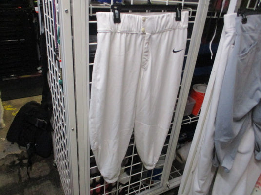 Used Nike Vapor White Baseball Pants Size Large