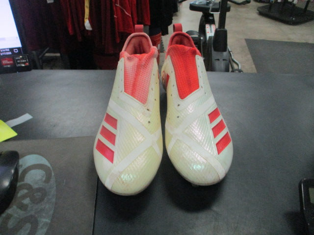 Load image into Gallery viewer, Used Adidas Size 12 Red/White Football Cleats
