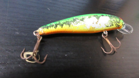 Used Fire Tiger Bass Crankbait Fishing Lure - small wear